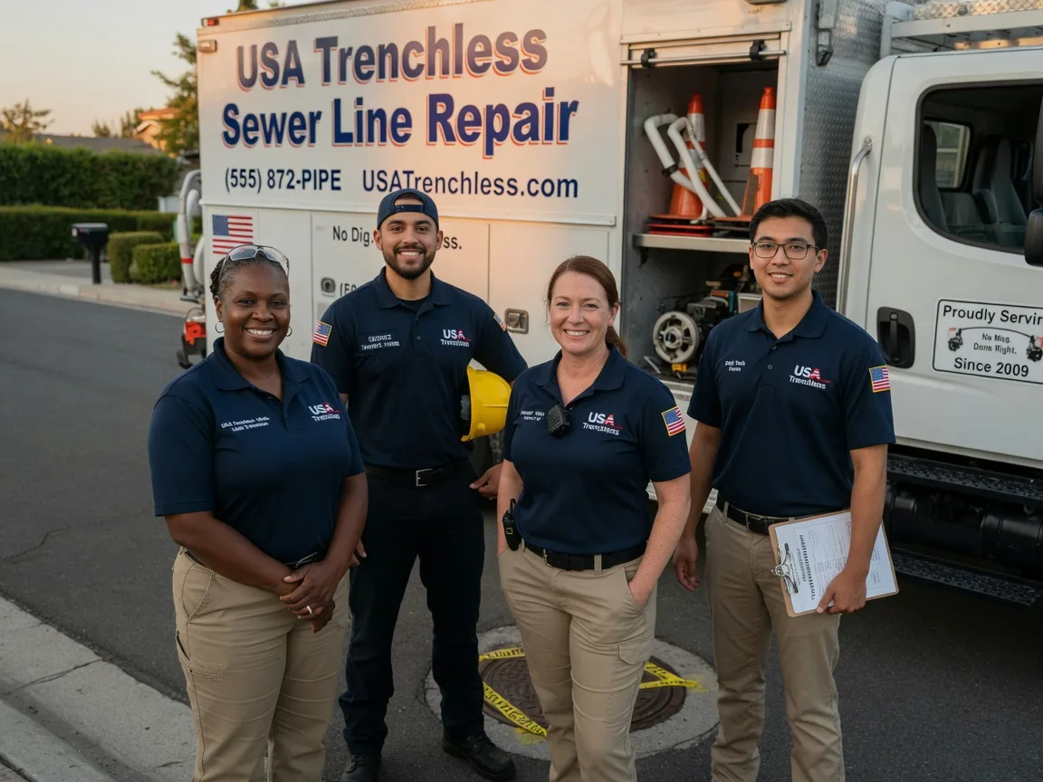 Sewer Line Repair company in Saint Leonard, MD